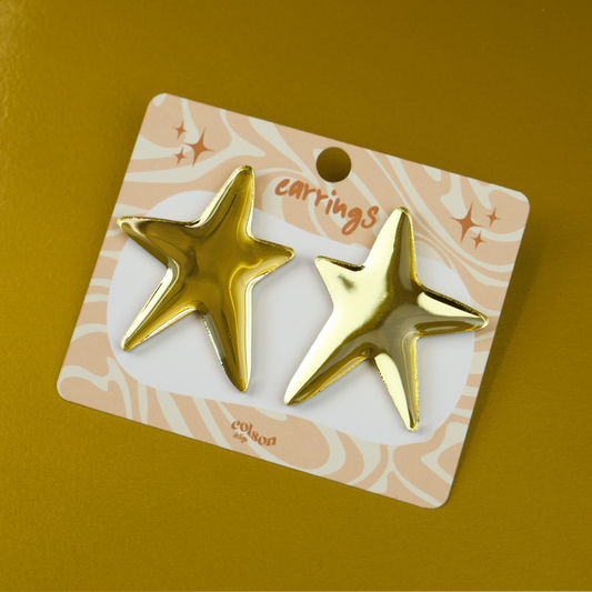 STAR STUD - gold