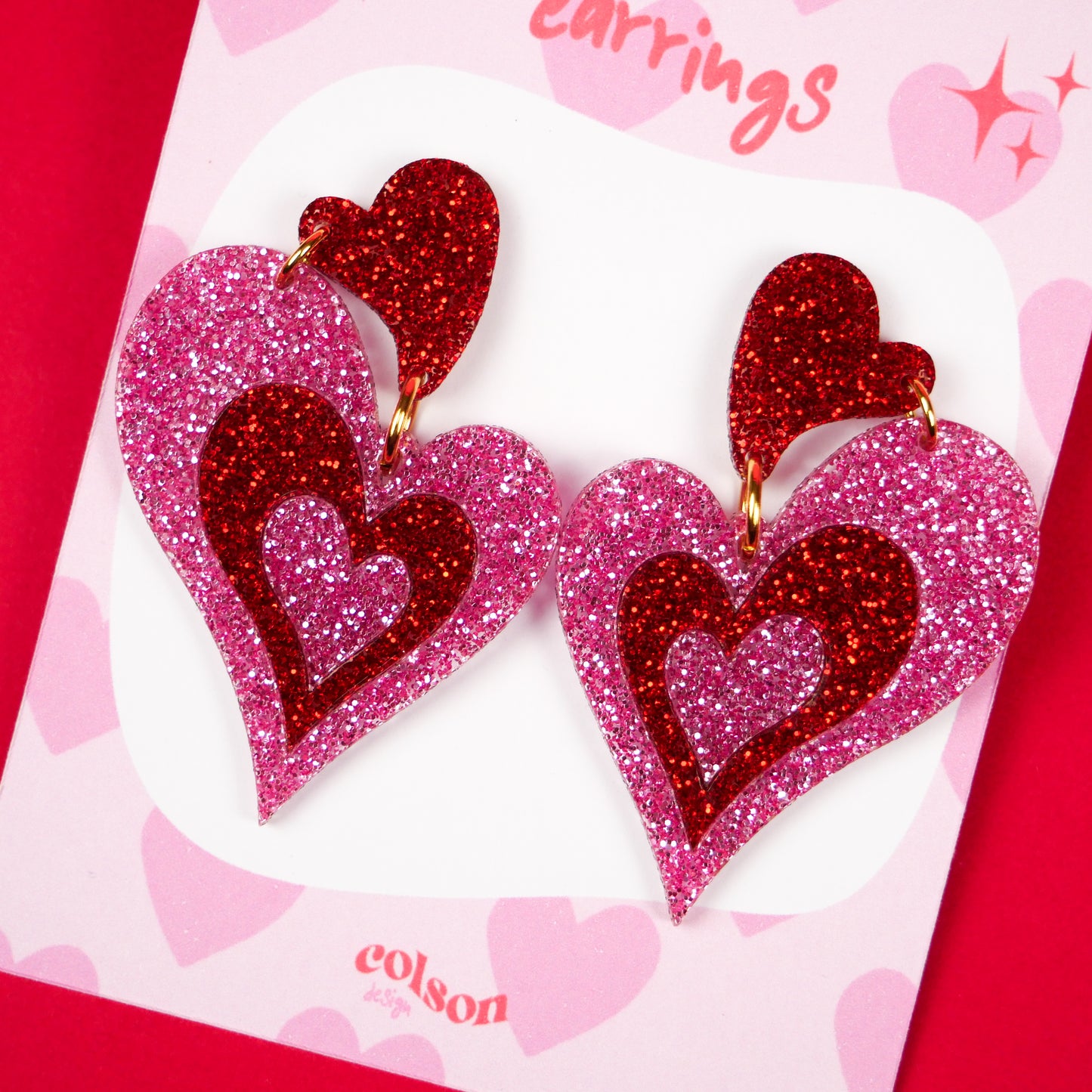 CRAZY IN LOVE - boucles d'oreilles