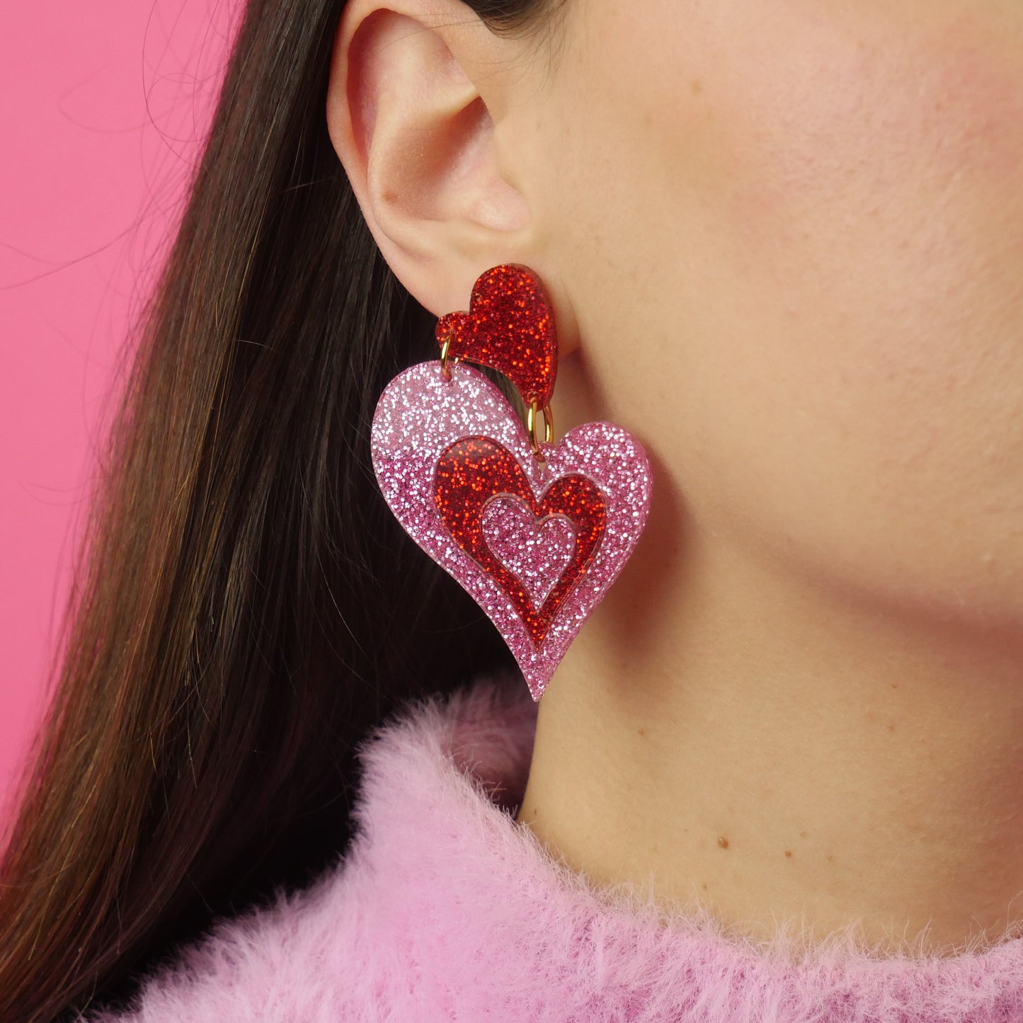 CRAZY IN LOVE - boucles d'oreilles