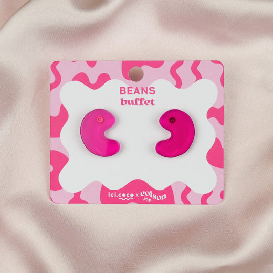 BABY BEANS - puces gummy pink