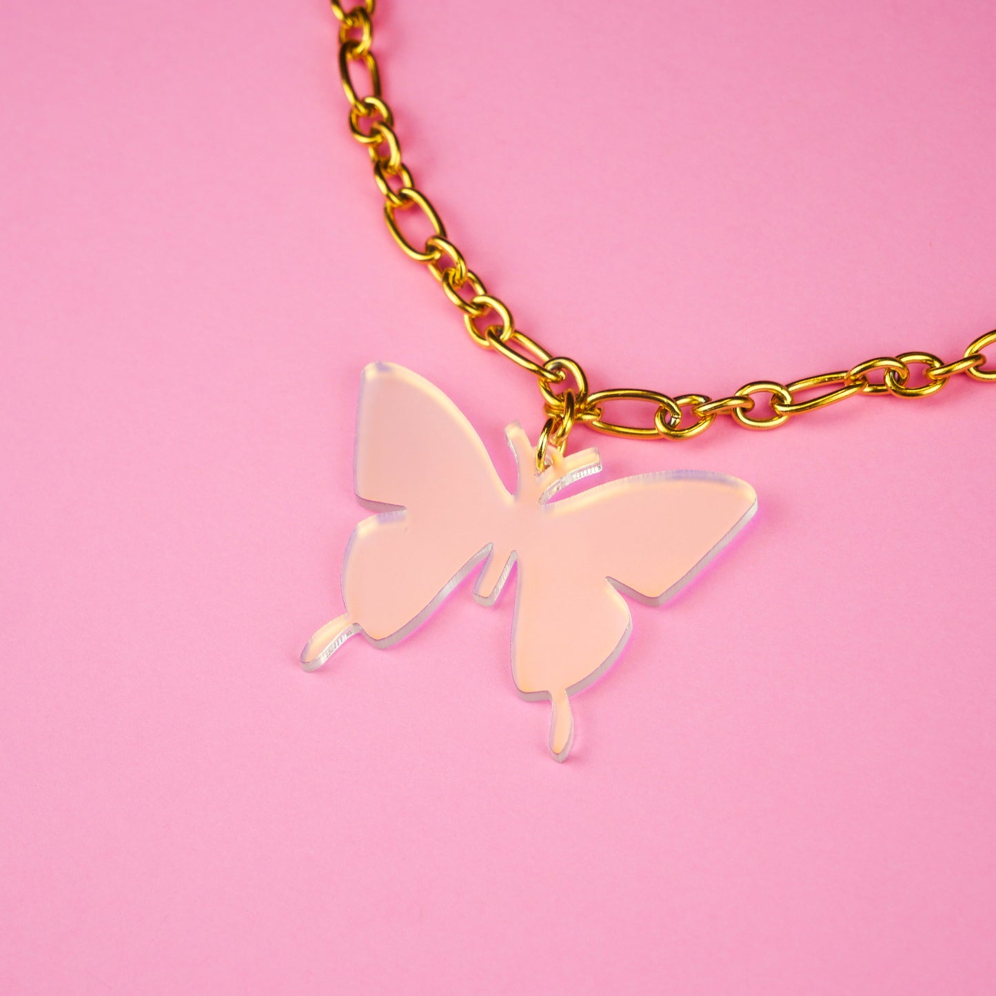 COLLIER PAPILLON - iridescent