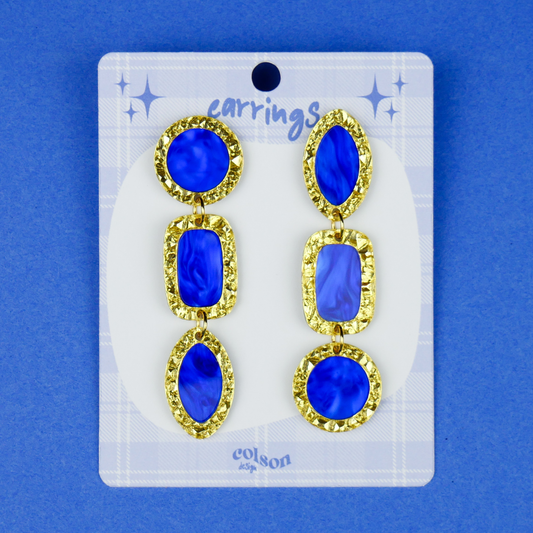 ANTIQUE PENDANTS - royal blue