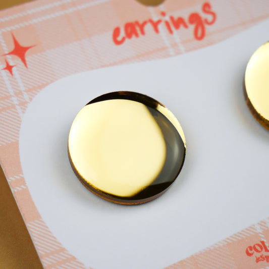 ROUND STUDS - gold