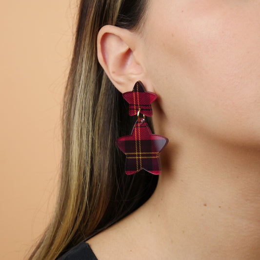 STARRY - red tartan