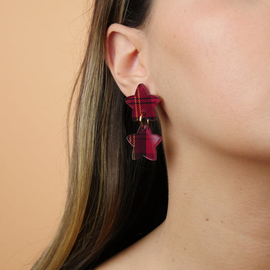 STARLETTE - red tartan