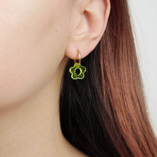 DAINTY FLOWER - green jelly