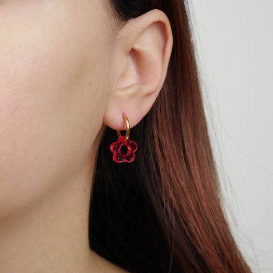 DAINTY FLOWER - red jelly