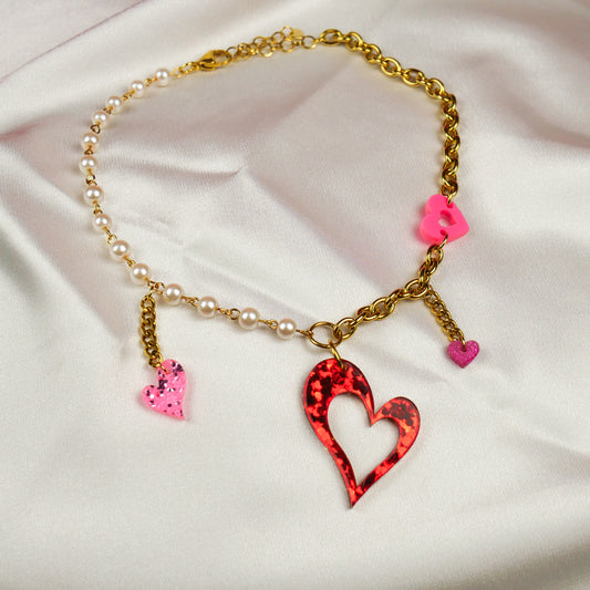 ENAMOURED - red & pink