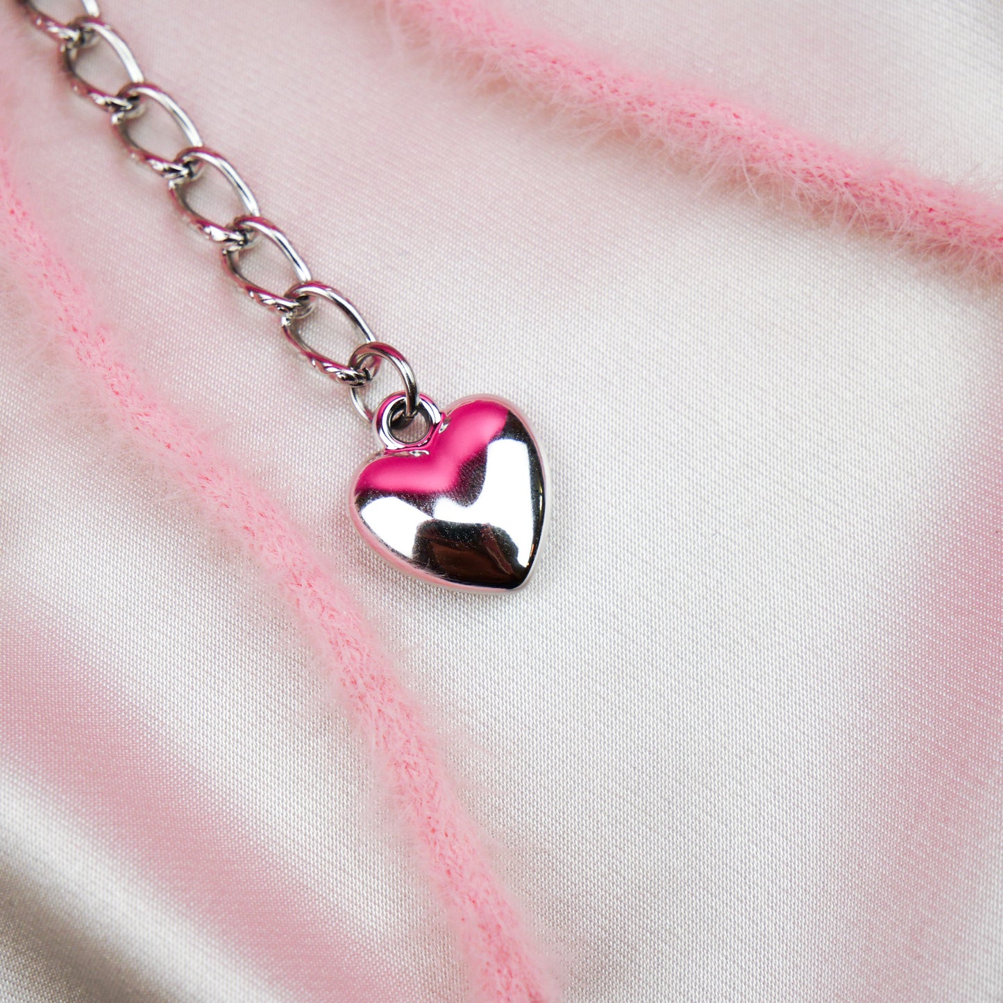 BAG CHARM Nº5 - pink bow