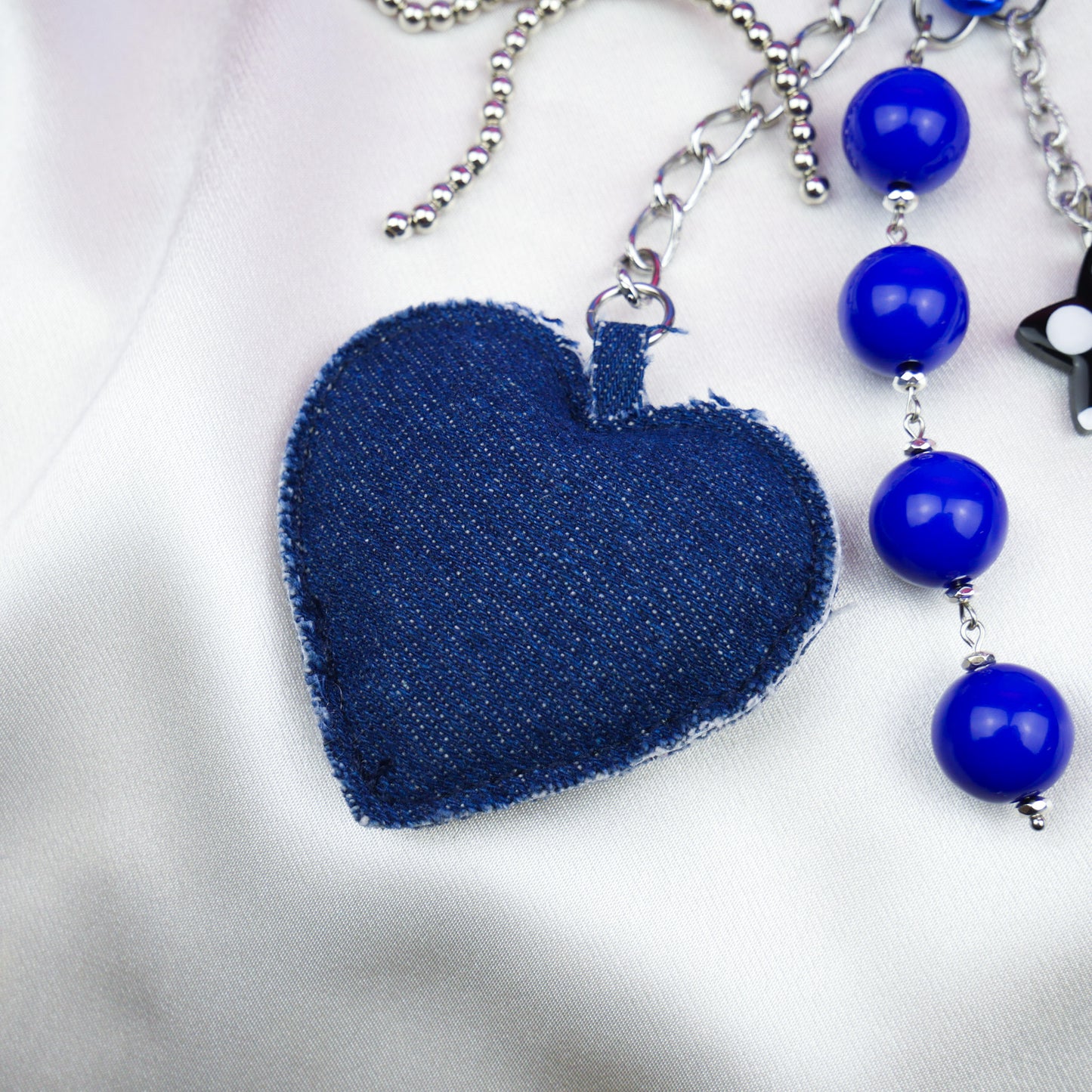 BAG CHARM Nº7 - denim blue