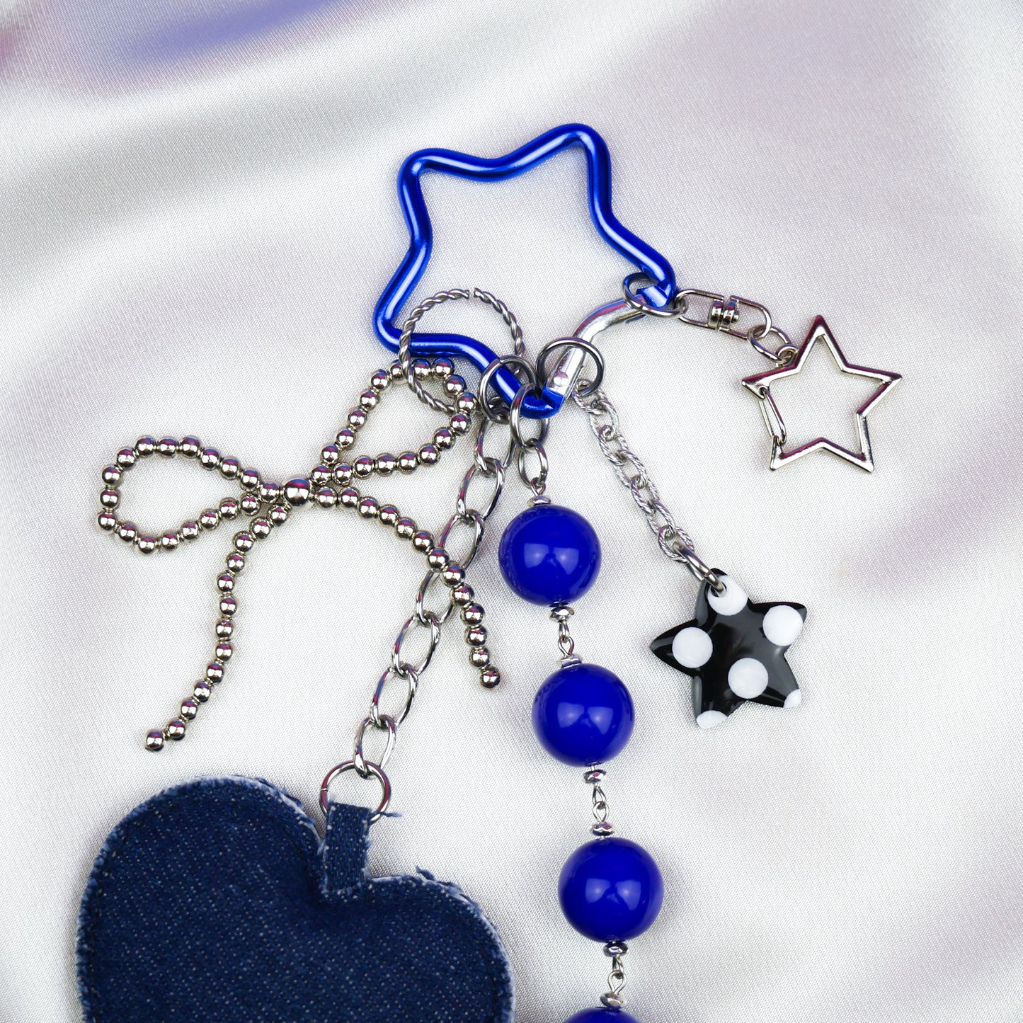BAG CHARM Nº7 - denim blue