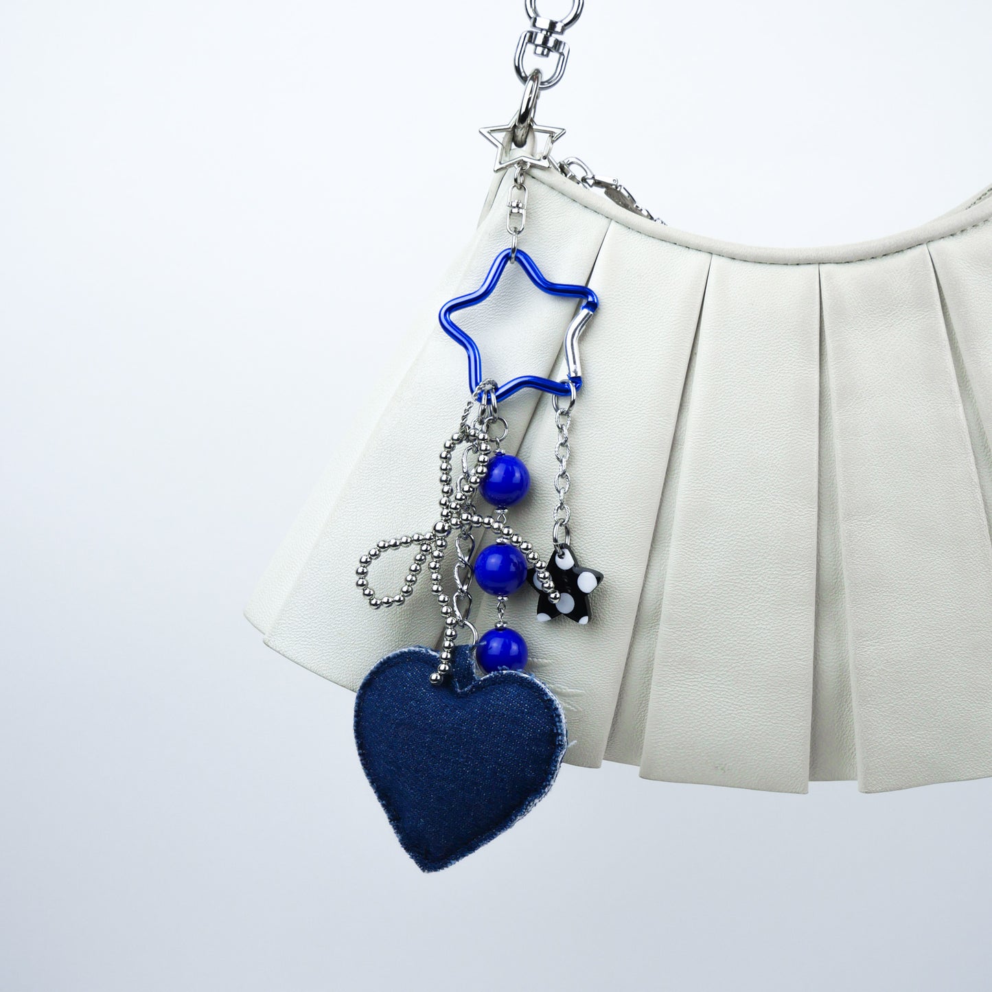 BAG CHARM Nº7 - denim blue