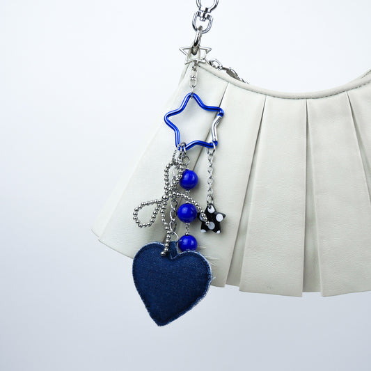 BAG CHARM Nº7 - denim blue