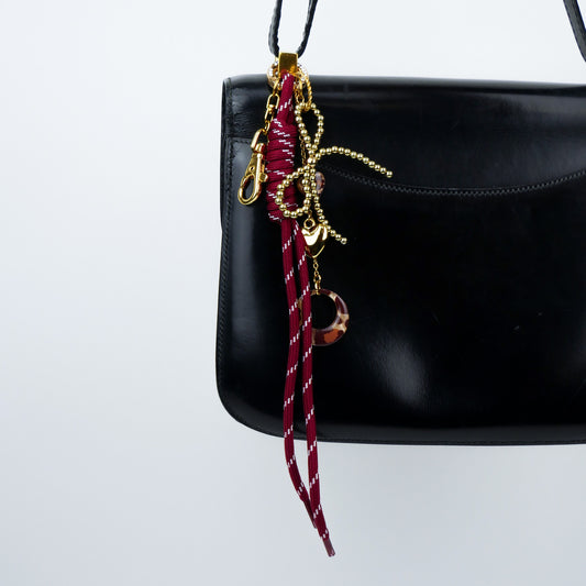 BAG CHARM Nº3 - leopard & red