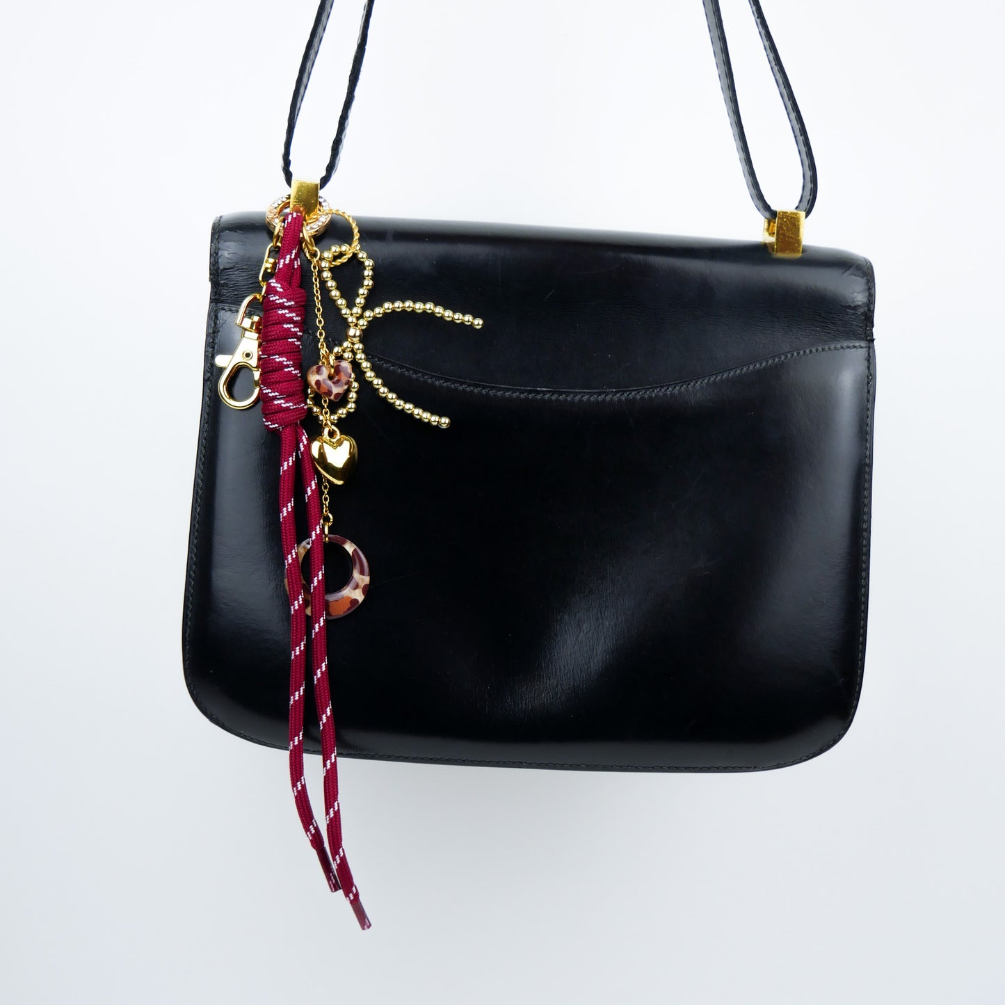 BAG CHARM Nº3 - leopard & red