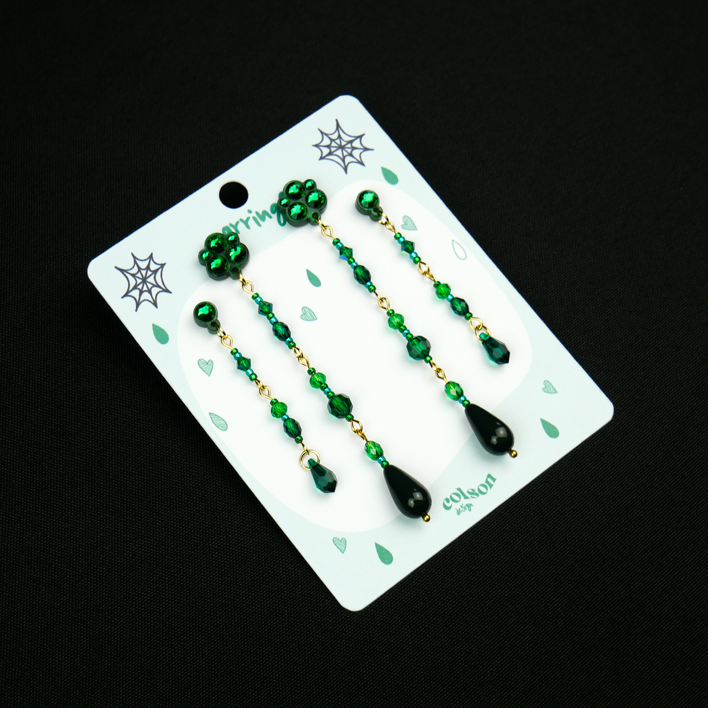 FOREST FAIRY - set of 4 earrings