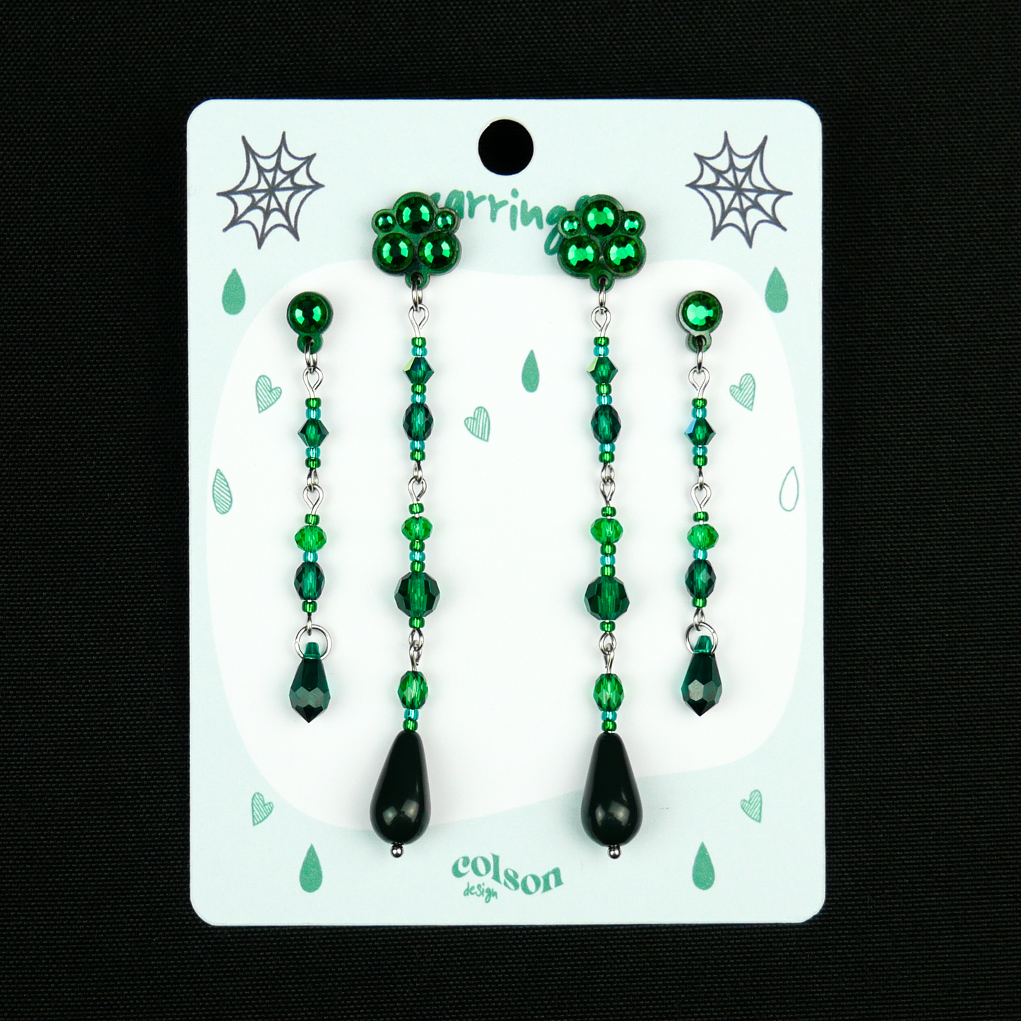 FOREST FAIRY - set of 4 earrings