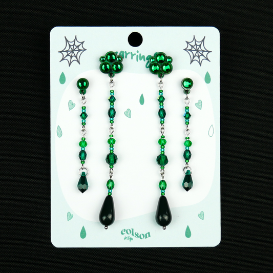 FOREST FAIRY - set of 4 earrings