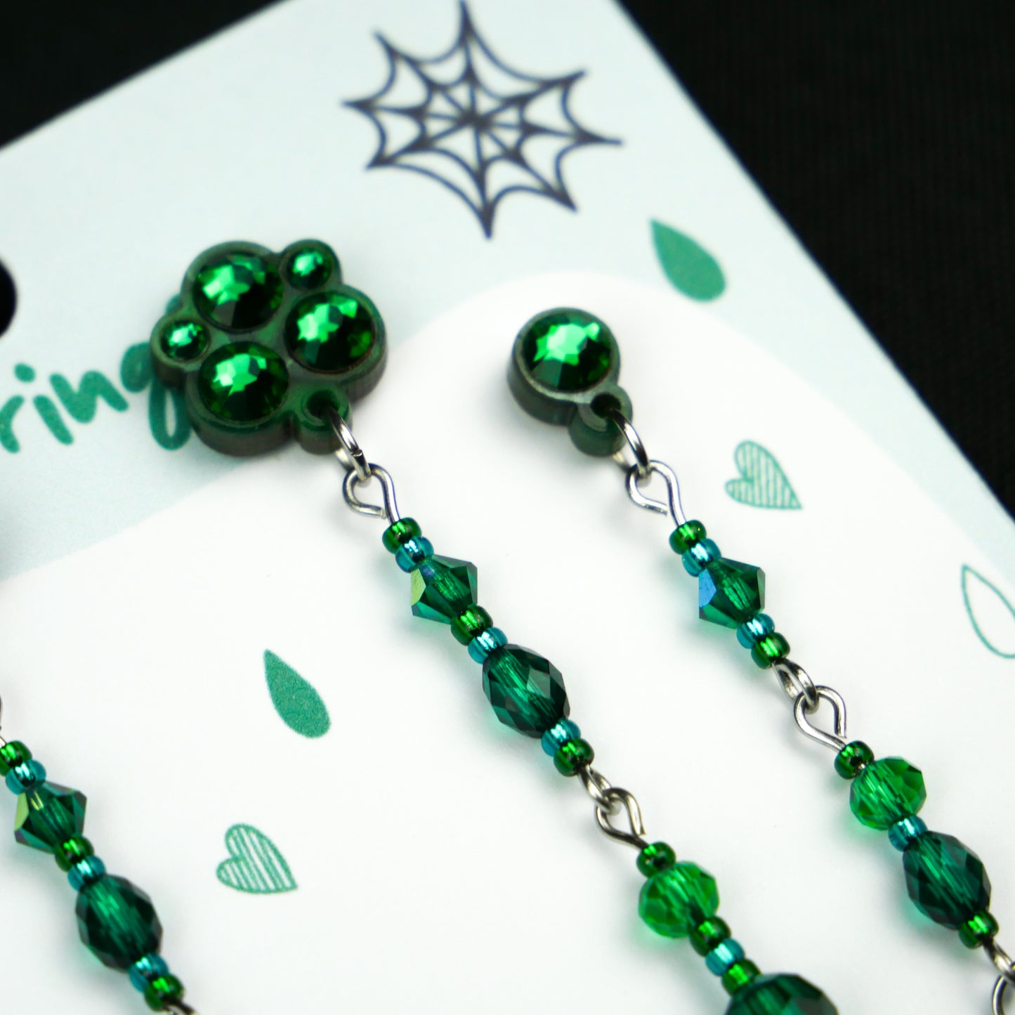 FOREST FAIRY - set of 4 earrings