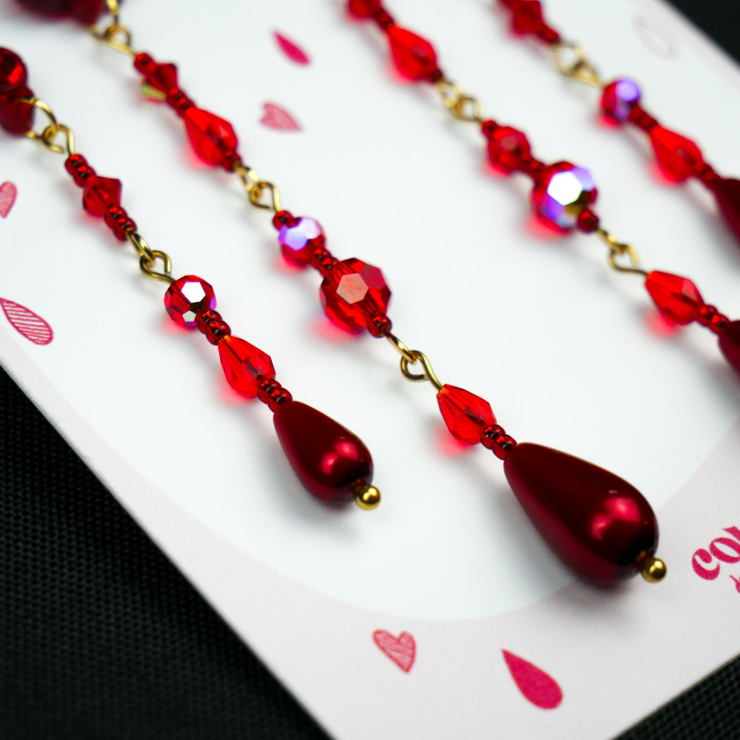 VAMPIRE QUEEN - set of 4 earrings