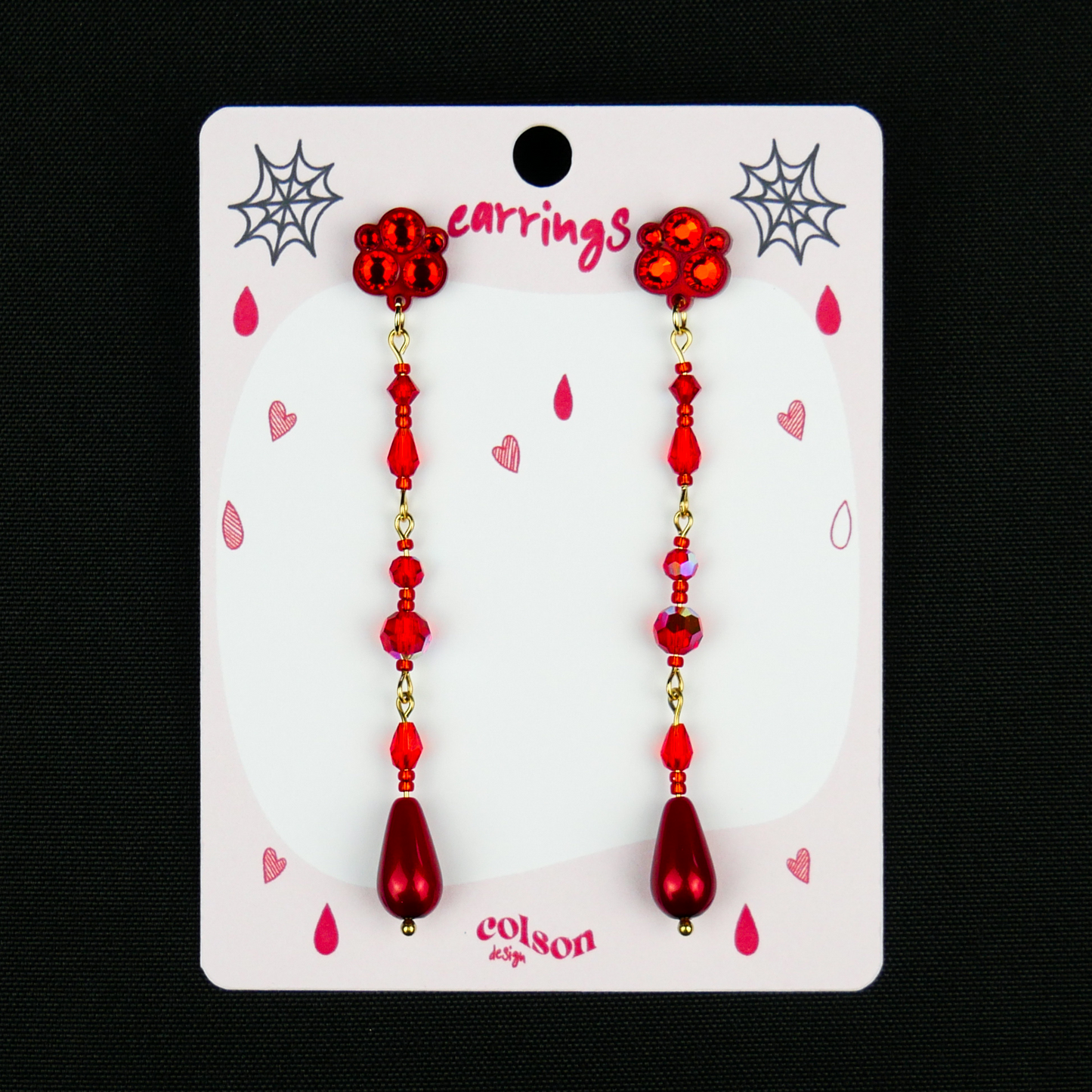 VAMPIRE QUEEN - earrings (first lobe only)