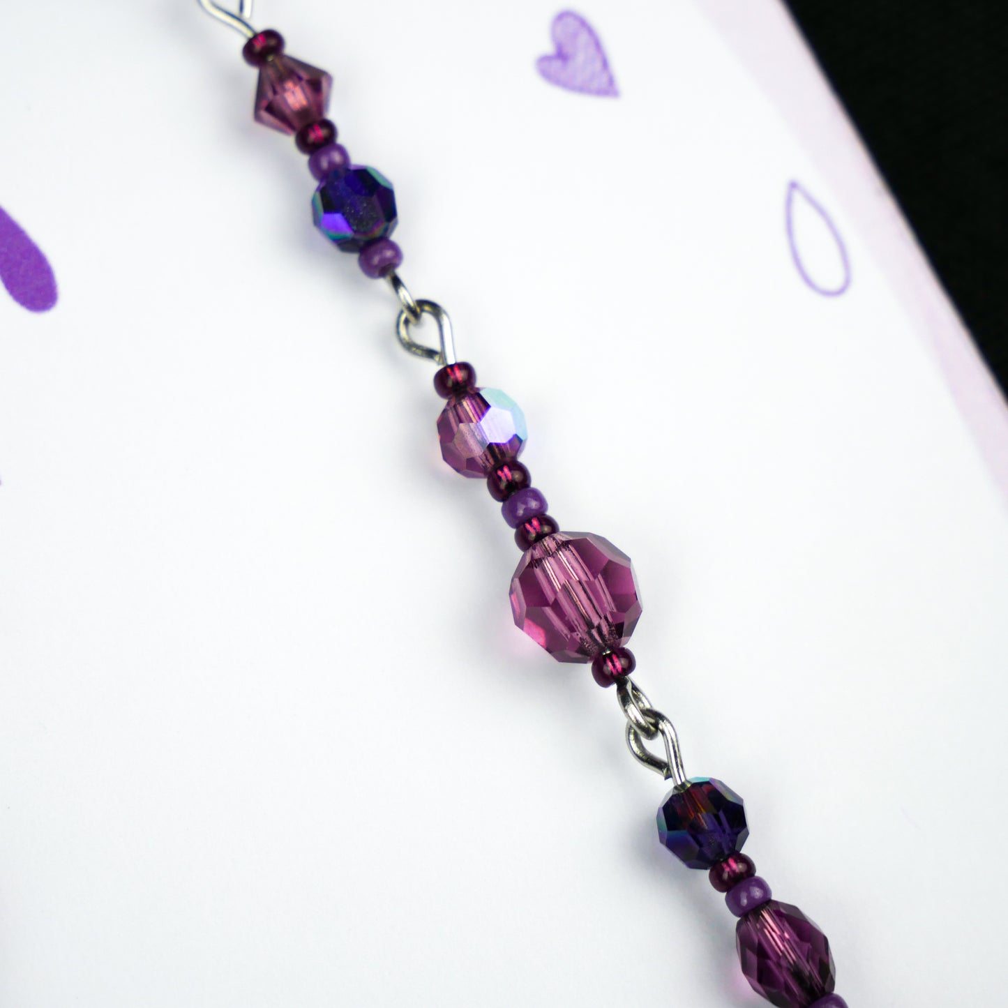 AMETHYST WITCH - earrings (first lobe only)