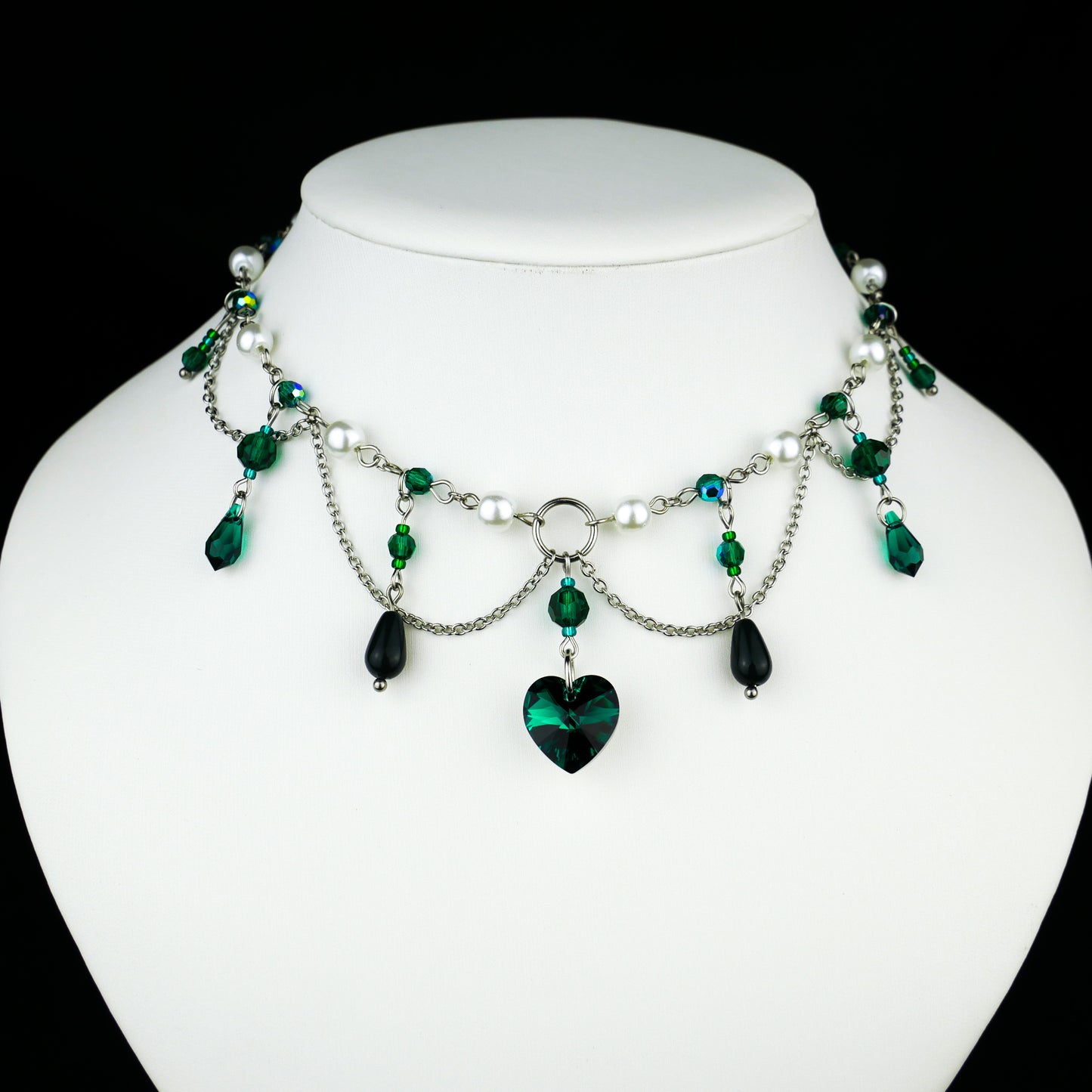 FOREST FAIRY - silver necklace (unique piece)