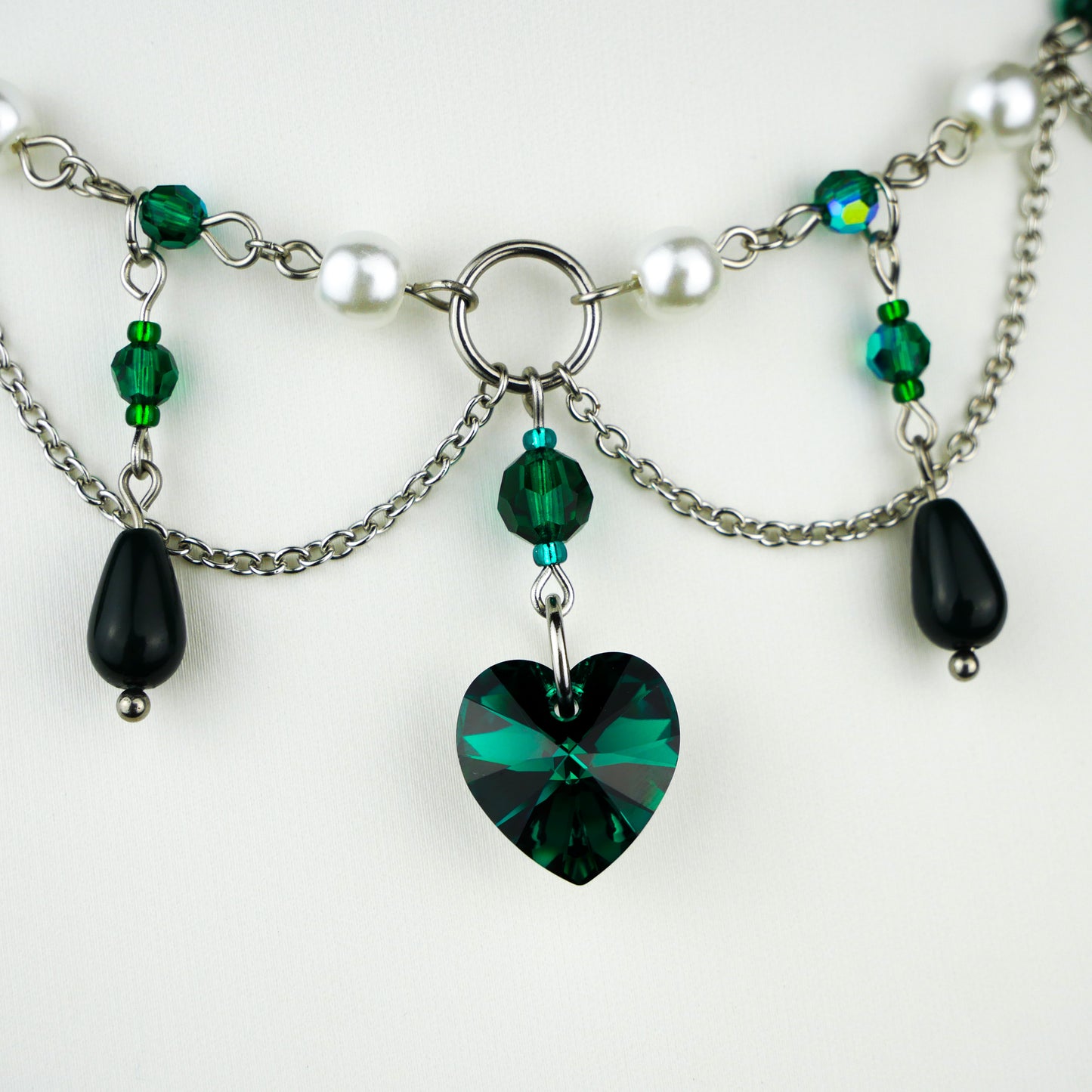 FOREST FAIRY - silver necklace (unique piece)