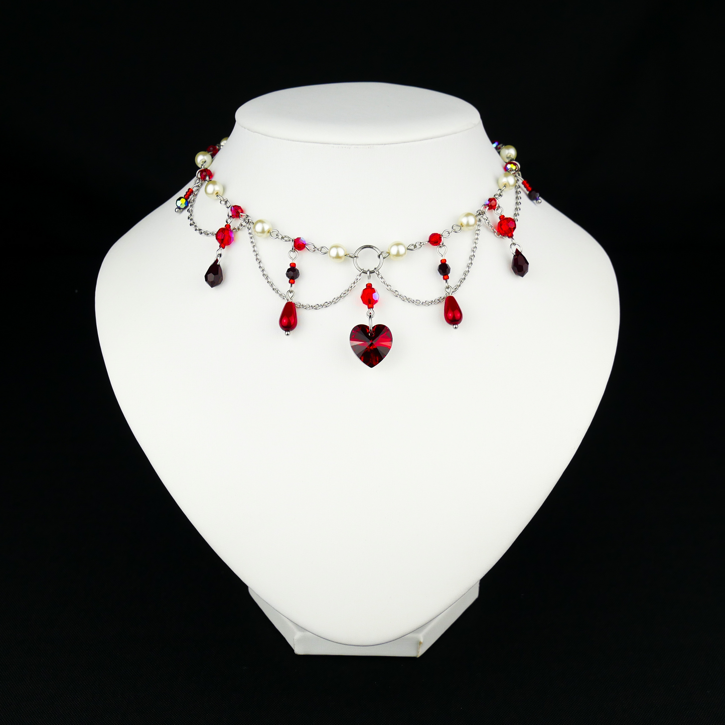 VAMPIRE QUEEN - silver necklace (unique piece)