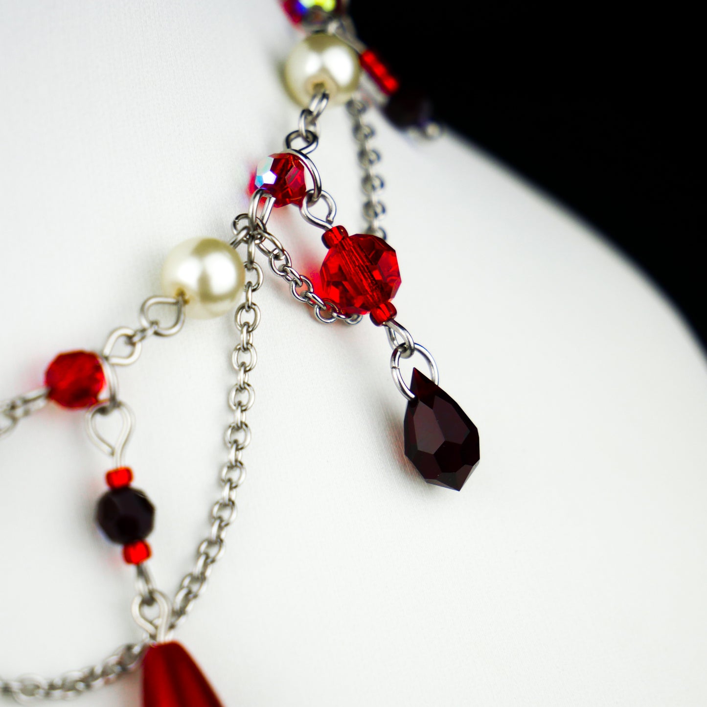 VAMPIRE QUEEN - silver necklace (unique piece)