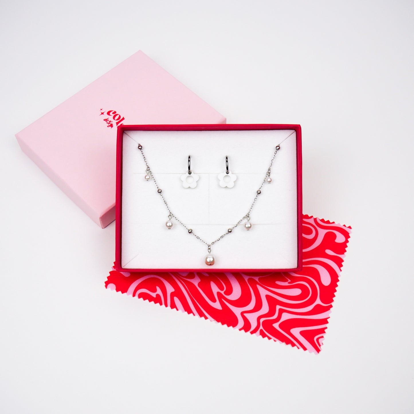 DAINTY - coffret argenté