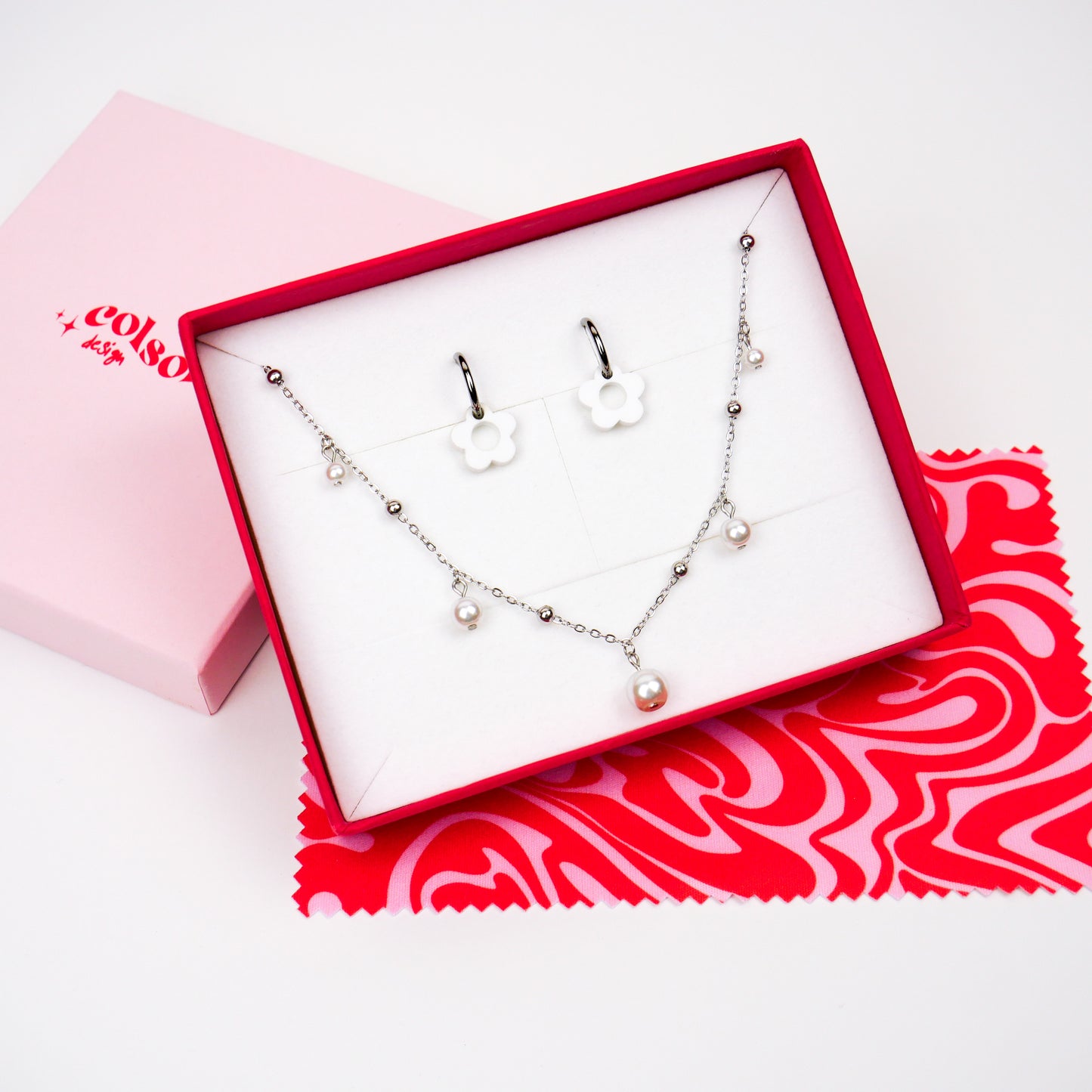 DAINTY - coffret argenté