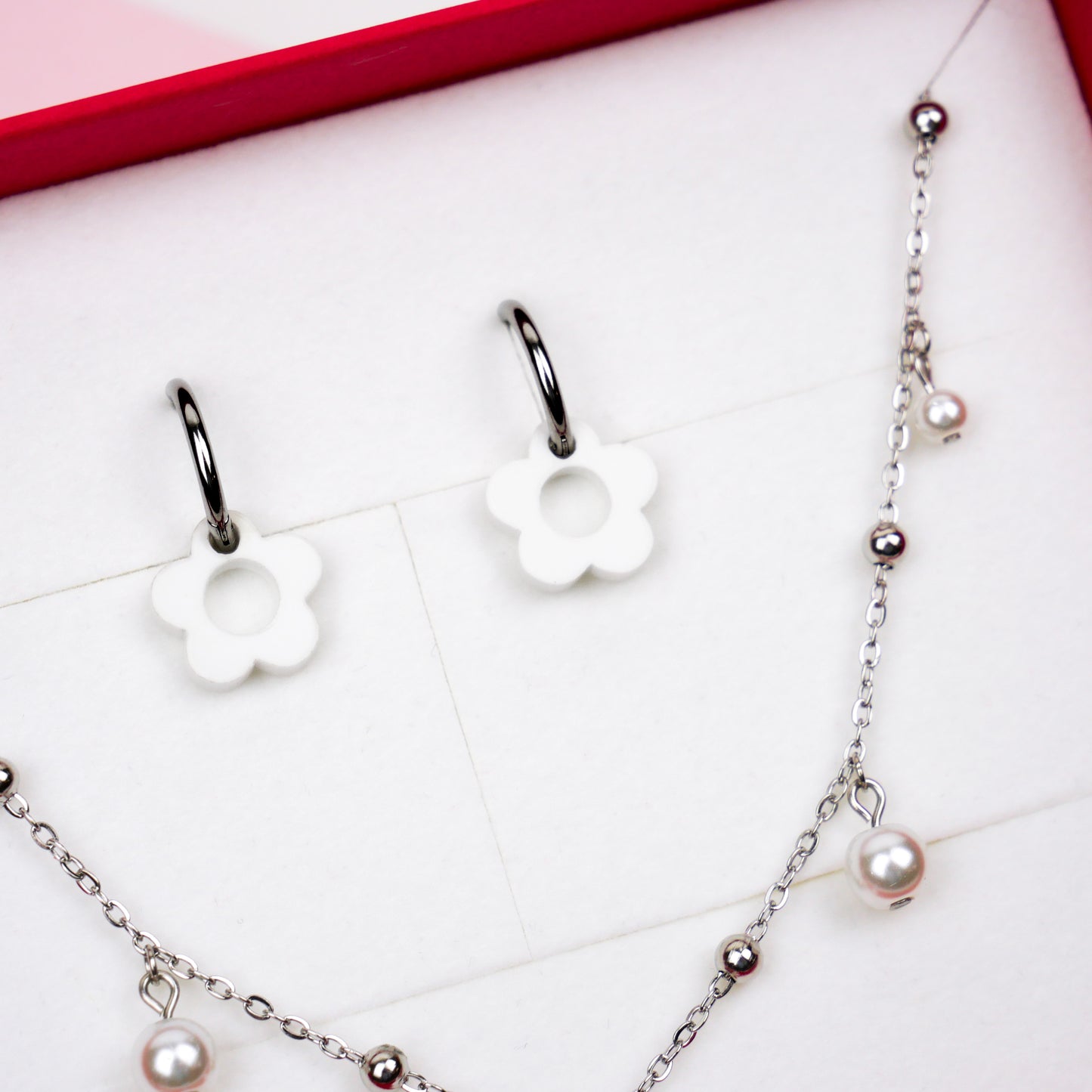 DAINTY - coffret argenté