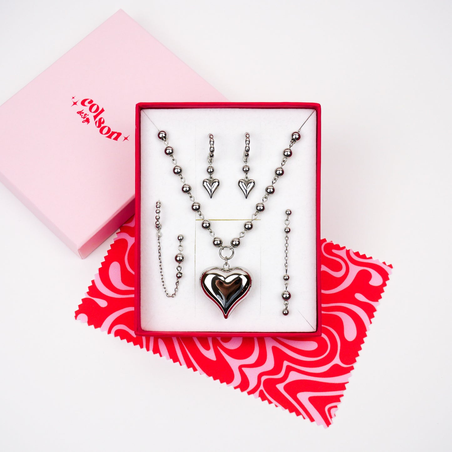 LOVE BUBBLE - coffret argenté