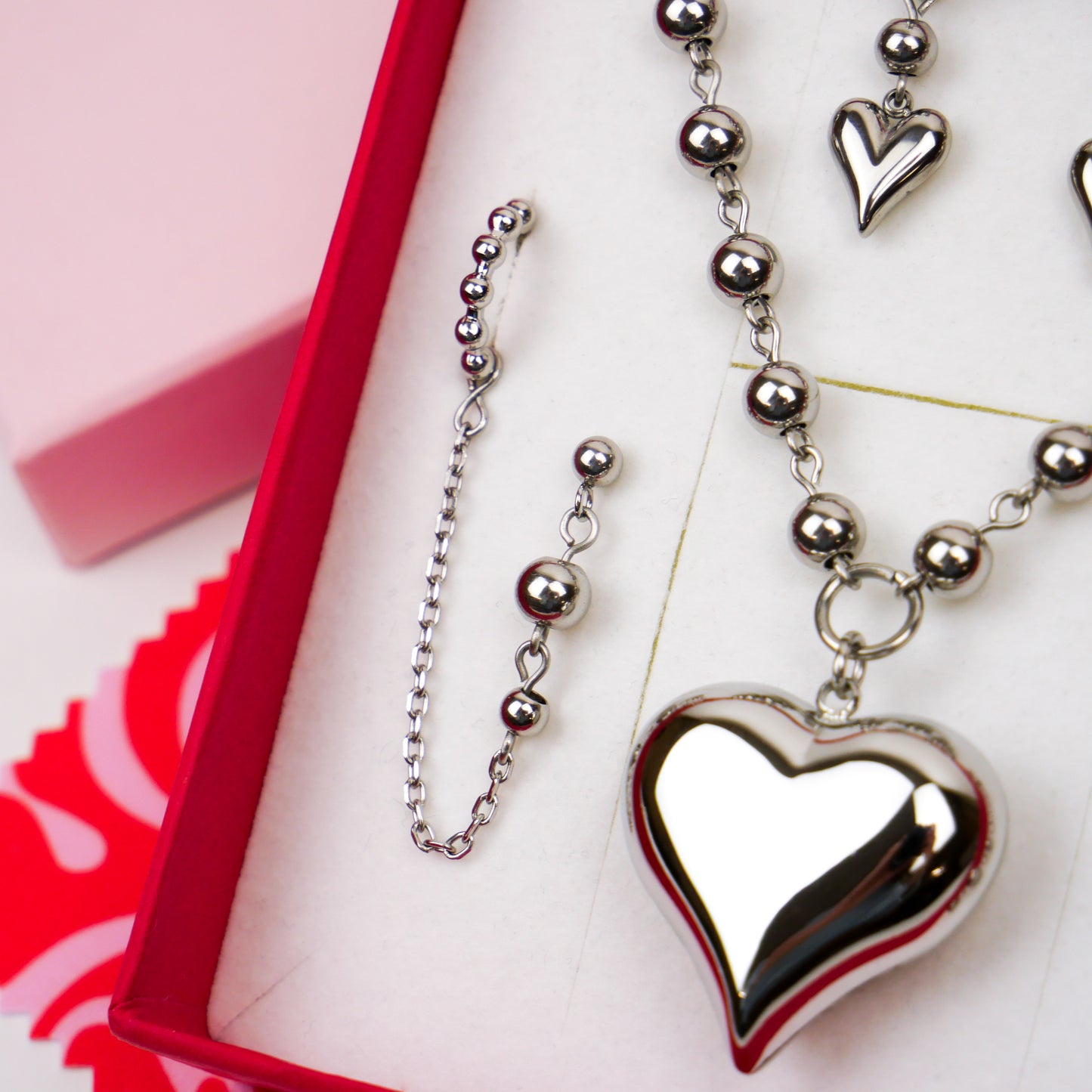 LOVE BUBBLE - coffret argenté