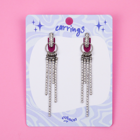 BOLD SPARK - boucles argentées