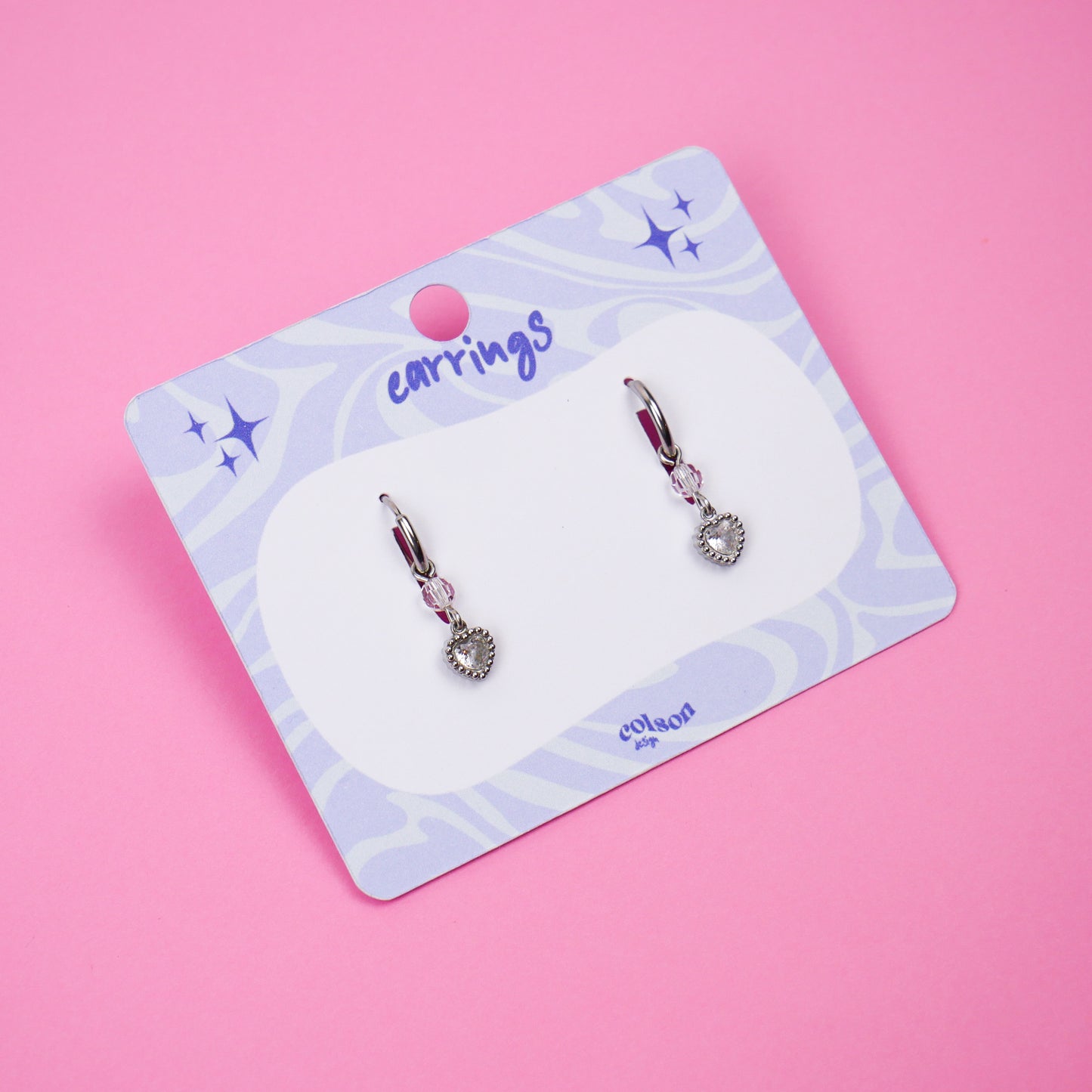 LOVE DUST - boucles argentées