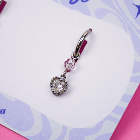 LOVE DUST - boucles argentées