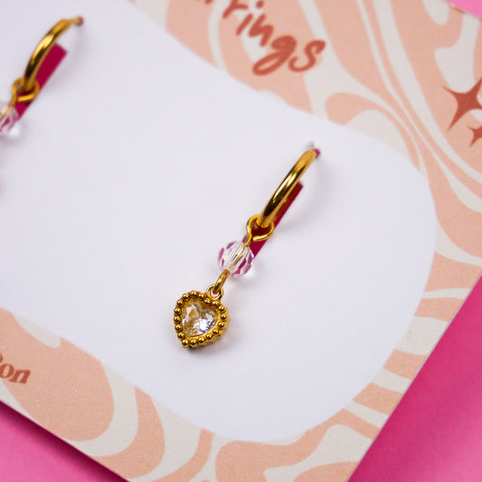 LOVE DUST - boucles dorées