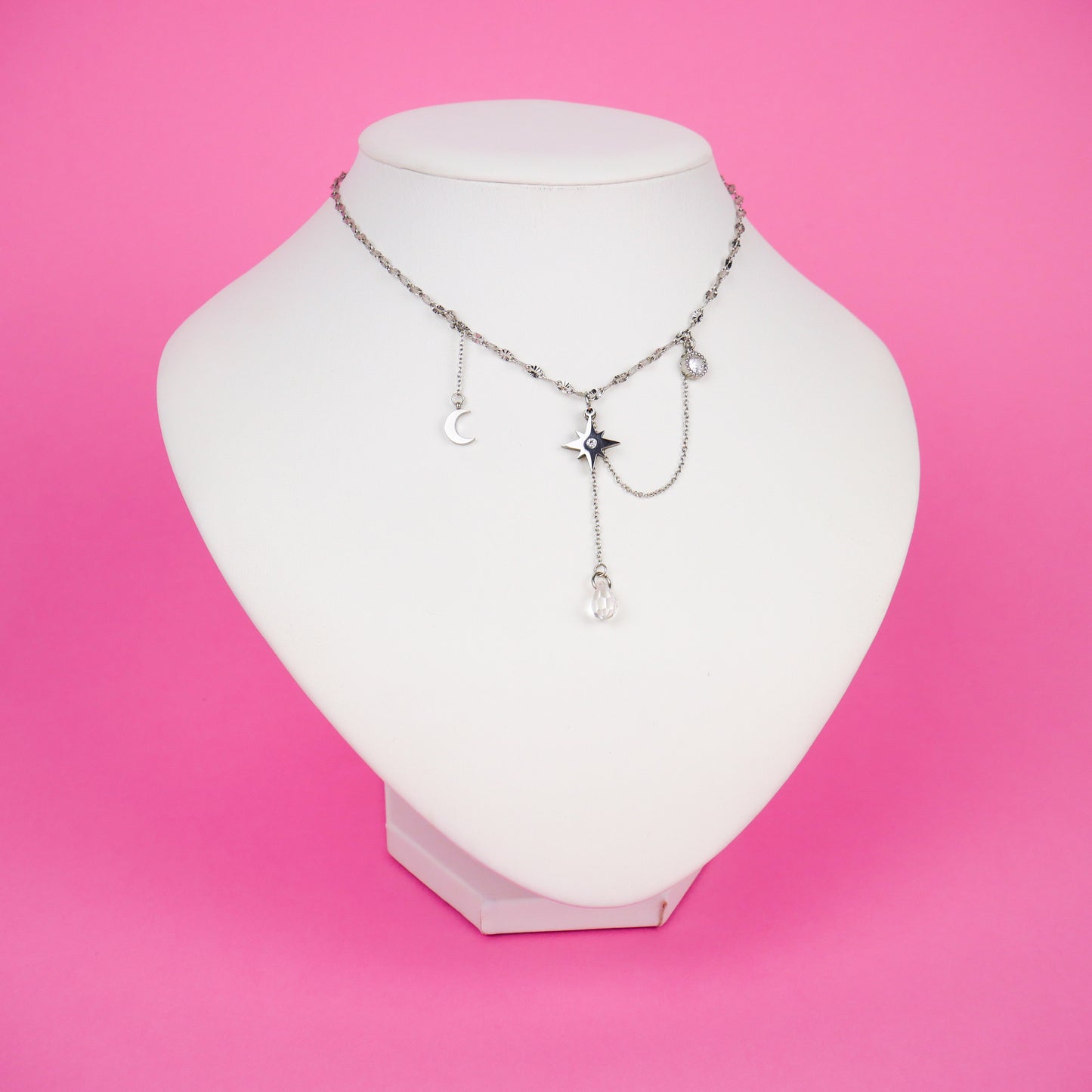 STARRY NIGHT - collier argenté