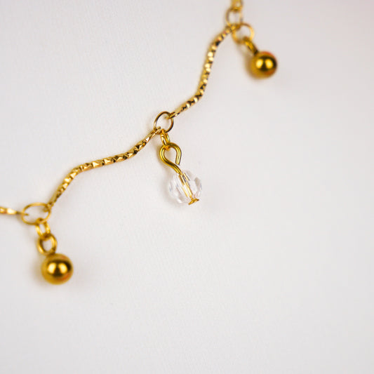 STARDUST - collier doré