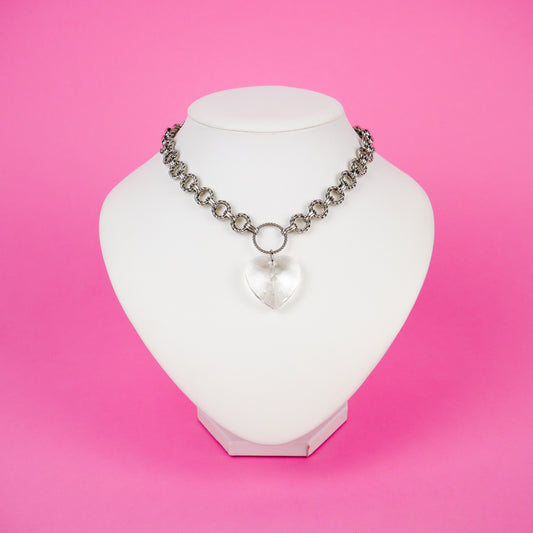 BOLD LOVE - collier argenté