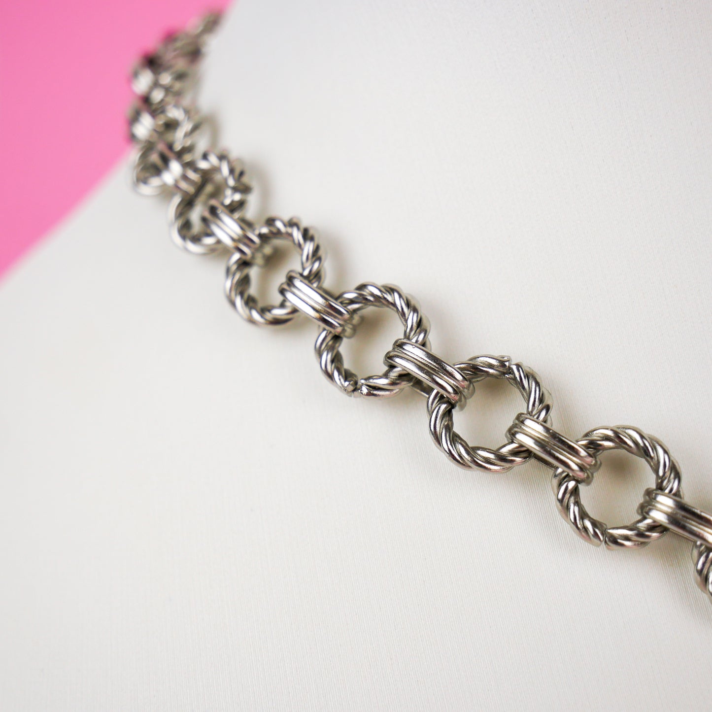 BOLD LOVE - collier argenté