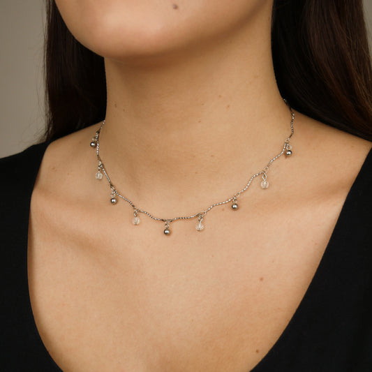 STARDUST - collier argenté