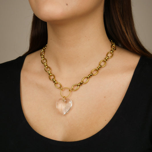 BOLD LOVE - collier doré