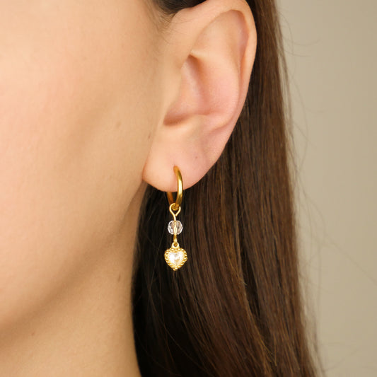 LOVE DUST - boucles dorées