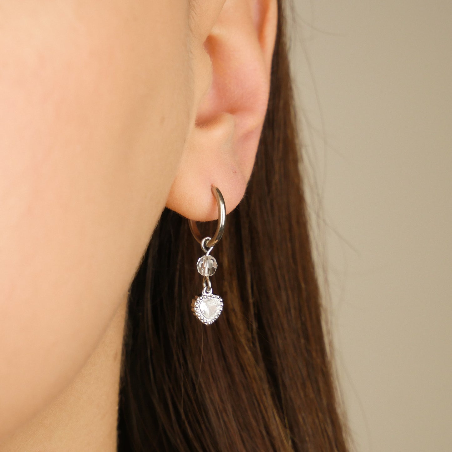 LOVE DUST - boucles argentées