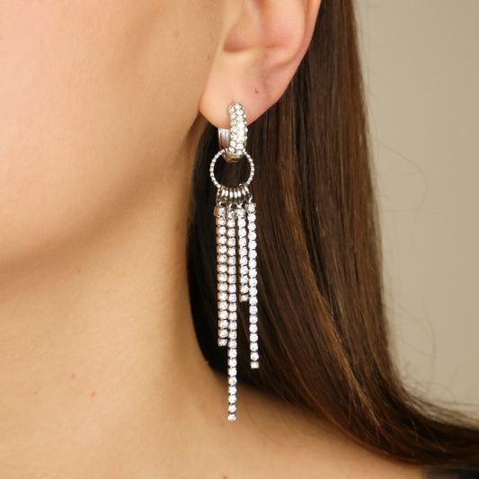 BOLD SPARK - boucles argentées