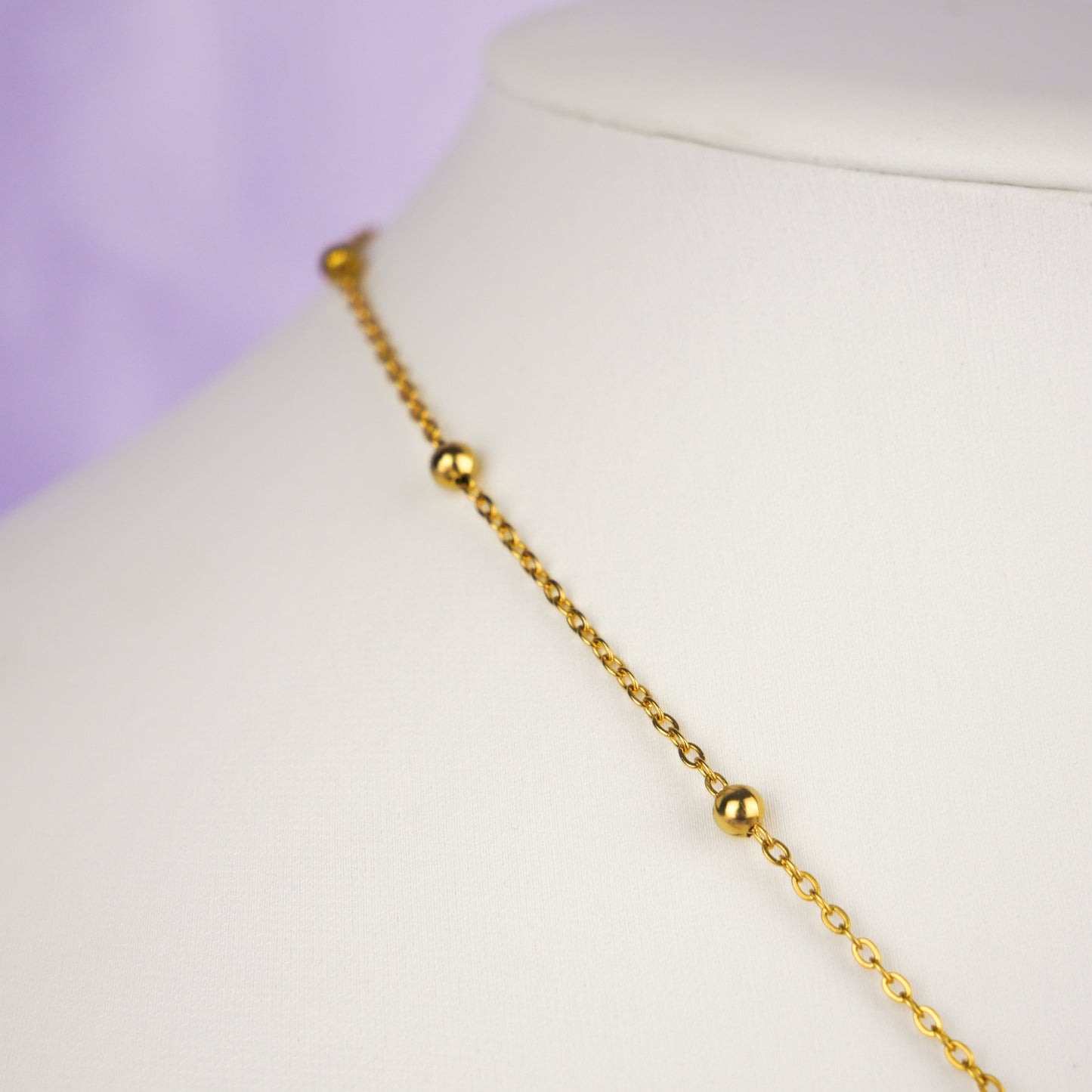 WILD IRIS - small chain necklace