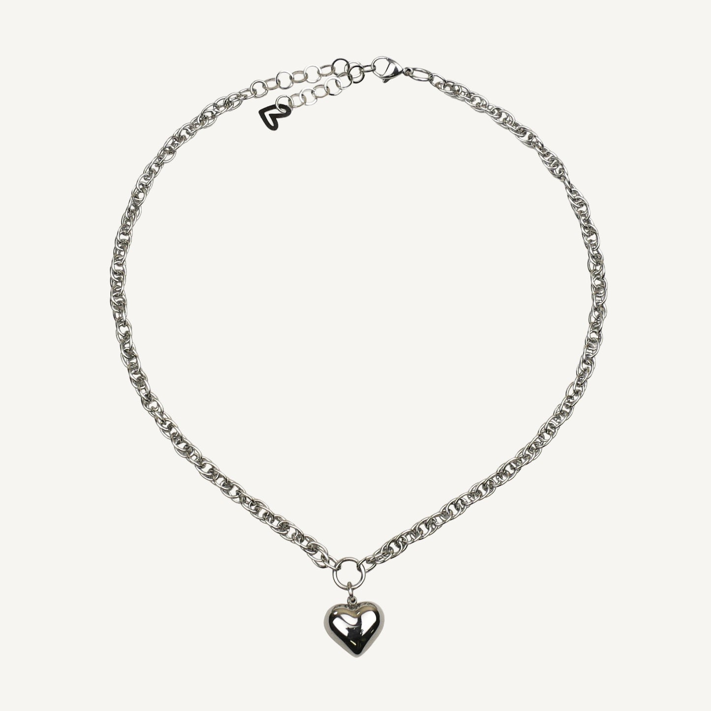 SWEETHEART - silver necklace